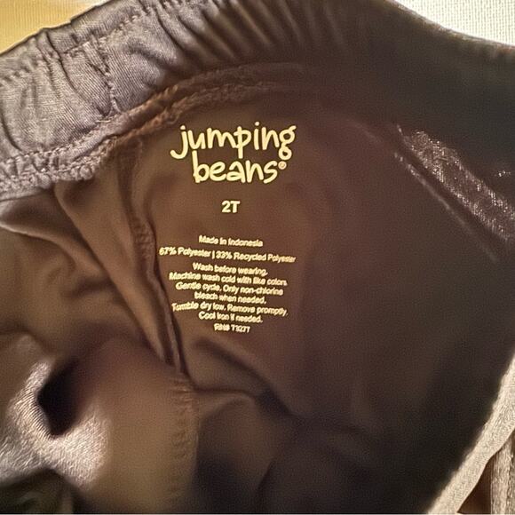 Jumping Beans Boy’s Season Style Summer Drawstring Black Stripe Shorts Sz 2T - Picture 4 of 5